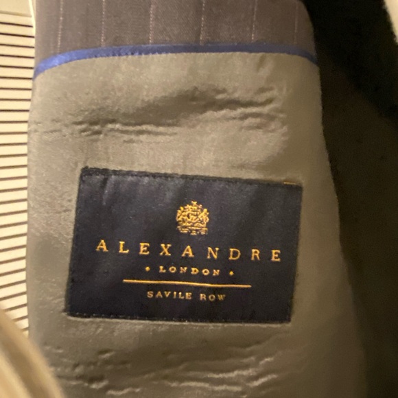 Alexandre London 2 piece pin stripe suit - Picture 6 of 11